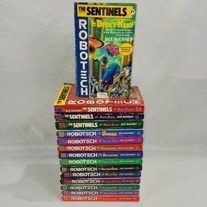 Robotech 16 Book Lot Jack McKinney Sentinels Generation 1 2 & 3 Paperback Books